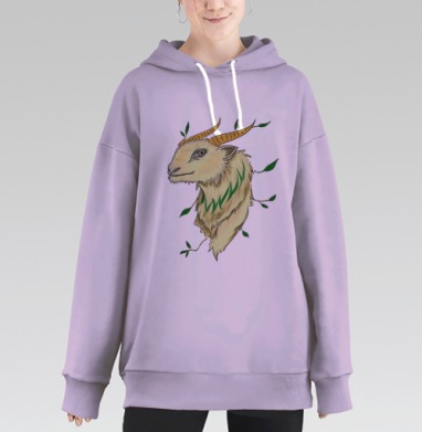 Год овцы, Hoodie Long Oversize Fiolet