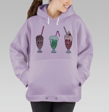 Коктейли, Hoodie Oversize Fiolet