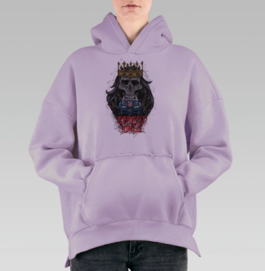 Король Улиц, Hoodie Oversize Fiolet, утепленная