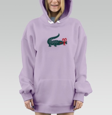 Крок, Hoodie Mjhigh Dig Mel, Fiolet, утепленная