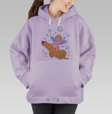 Купидон, пли!, Hoodie Oversize Fiolet