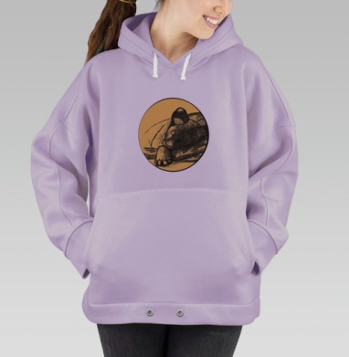 Маленьки царь, Hoodie Oversize Fiolet
