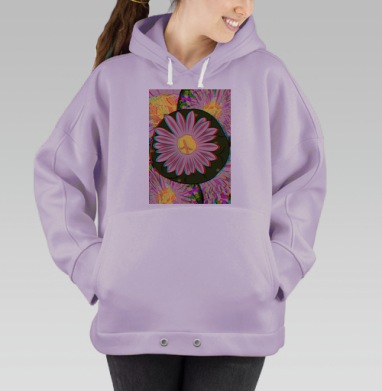 Мескалиновый трип, Hoodie Oversize Fiolet