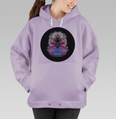 Нано-тех, Hoodie Oversize Fiolet