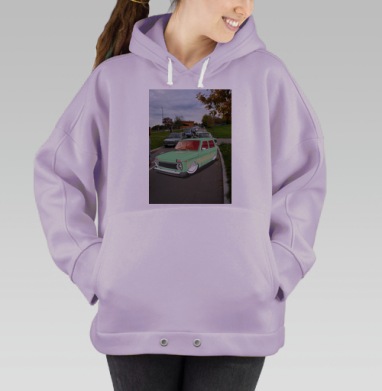 Нива, Hoodie Oversize Fiolet