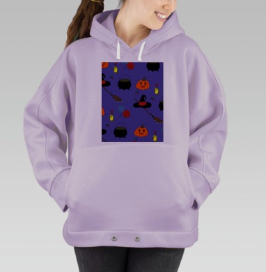 Ночь Хэллоуина, Hoodie Oversize Fiolet