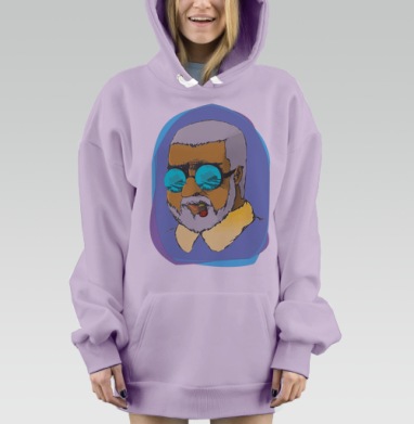 Полярник, Hoodie Mjhigh Dig Mel, Fiolet, утепленная