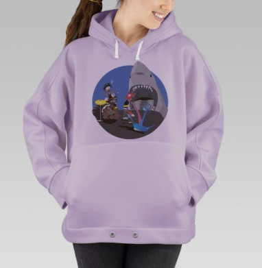 Последняя дискотека, Hoodie Oversize Fiolet