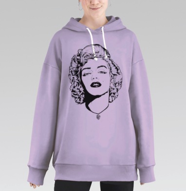 Проклятье Мэрилин, Hoodie Long Oversize Fiolet