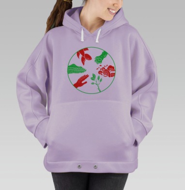Равенство, Hoodie Oversize Fiolet