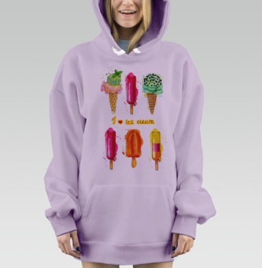 Съешь меня, Hoodie Mjhigh Dig Mel, Fiolet, утепленная