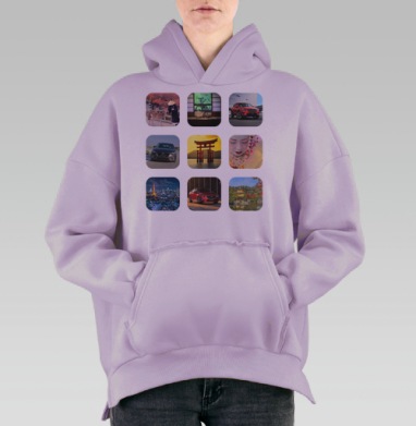Самоделка 111111111.png, Hoodie Oversize Fiolet, утепленная