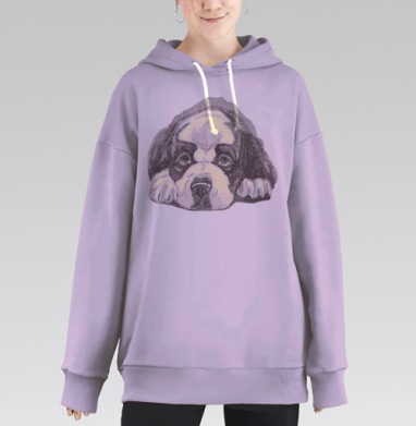 Сенбенар, Hoodie Long Oversize Fiolet