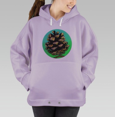 Шишка, Hoodie Oversize Fiolet