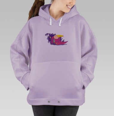 Скромность, Hoodie Oversize Fiolet