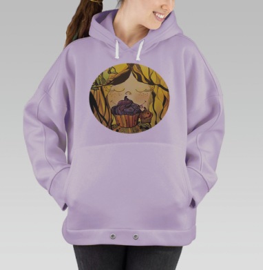 Сластёна, Hoodie Oversize Fiolet
