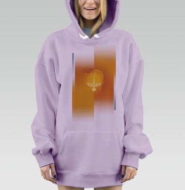 Солнечный Шива, Hoodie Mjhigh Dig Mel, Fiolet, утепленная