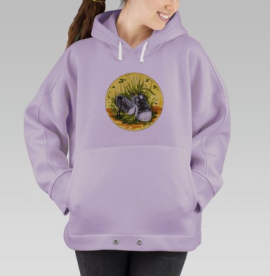 Старые кеды, Hoodie Oversize Fiolet
