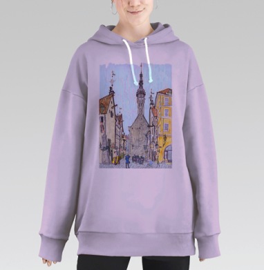 Таллин, Hoodie Long Oversize Fiolet