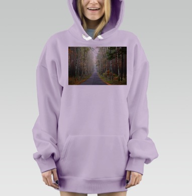 Тестовая, Hoodie Mjhigh Dig Mel, Fiolet, утепленная