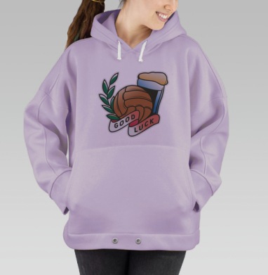 Удачи на футболе, Hoodie Oversize Fiolet