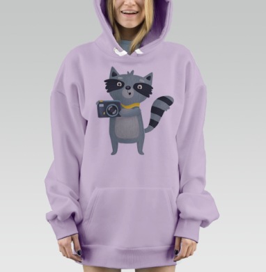 Улыбочку, Hoodie Mjhigh Dig Mel, Fiolet, утепленная
