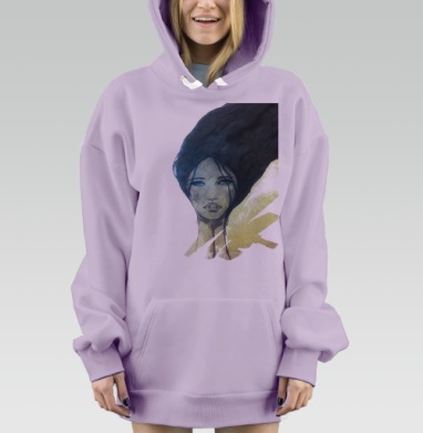 Ундина, Hoodie Mjhigh Dig Mel, Fiolet, утепленная