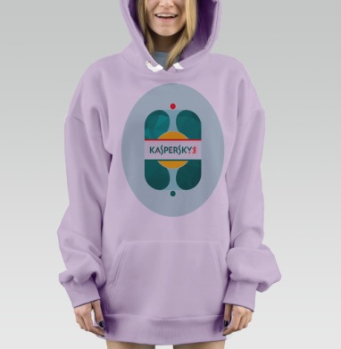 Виртуальная Лаборатория Касперского, Hoodie Mjhigh Dig Mel, Fiolet, утепленная