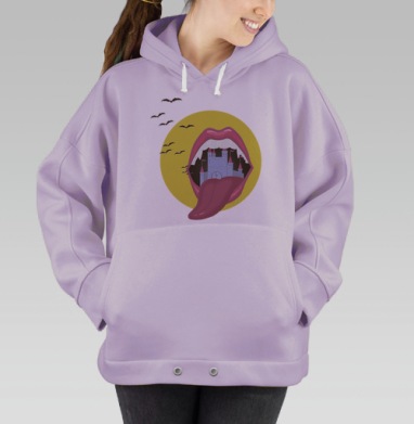 Внутренний мир, Hoodie Oversize Fiolet