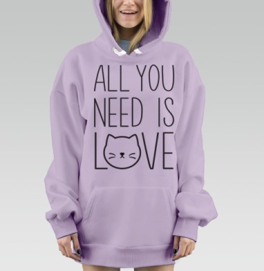 Все, что тебе нужно..., Hoodie Mjhigh Dig Mel, Fiolet, утепленная