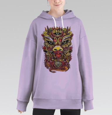 Хранитель-дракон, Hoodie Long Oversize Fiolet