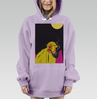 Camel / Верблюд, Hoodie Mjhigh Dig Mel, Fiolet, утепленная