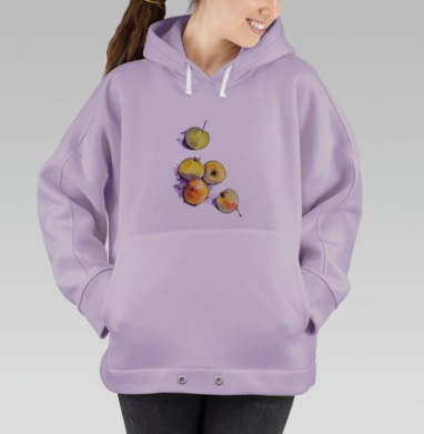 дикие яблочки, Hoodie Oversize Fiolet