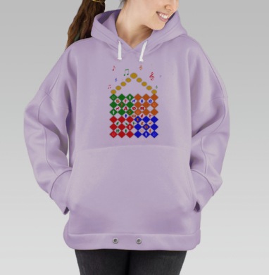 Дом будущего, Hoodie Oversize Fiolet