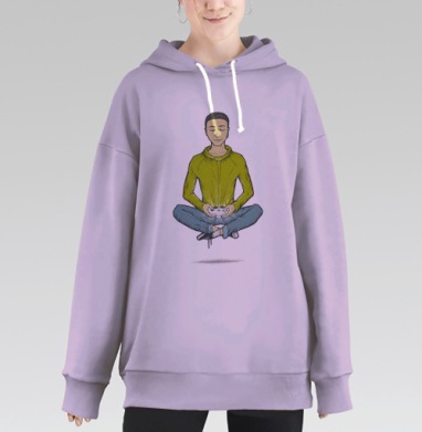 Дзенгейм, Hoodie Long Oversize Fiolet