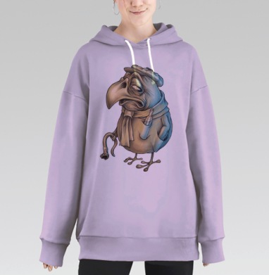 Иннокентий, Hoodie Long Oversize Fiolet