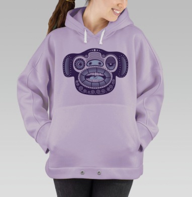 INOmakaka, Hoodie Oversize Fiolet