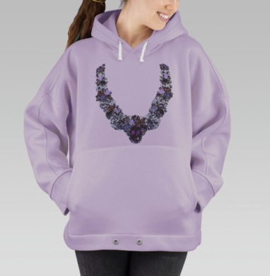 Колье, Hoodie Oversize Fiolet