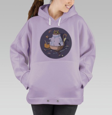 Кулибин, Hoodie Oversize Fiolet