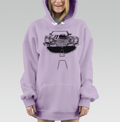 легенда, Hoodie Mjhigh Dig Mel, Fiolet, утепленная