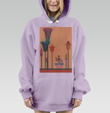 LOTOS / Лотос, Hoodie Mjhigh Dig Mel, Fiolet, утепленная