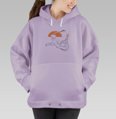 Могучий тритон с верхом океанского лайнера над водой - Магазин футболок bobbironi - Дизайнерские принты