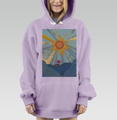 More / Больше, Hoodie Mjhigh Dig Mel, Fiolet, утепленная