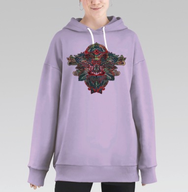 НЕЧТА, Hoodie Long Oversize Fiolet