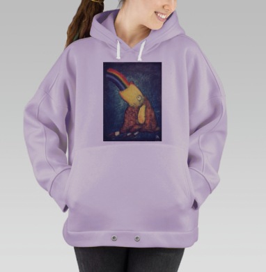 Ника, Hoodie Oversize Fiolet
