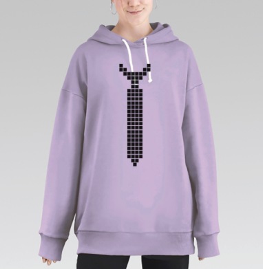 Office 2013 / Офис 2013, Hoodie Long Oversize Fiolet