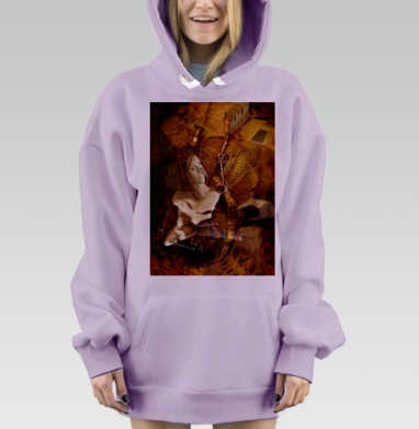 Путь, Hoodie Mjhigh Dig Mel, Fiolet, утепленная