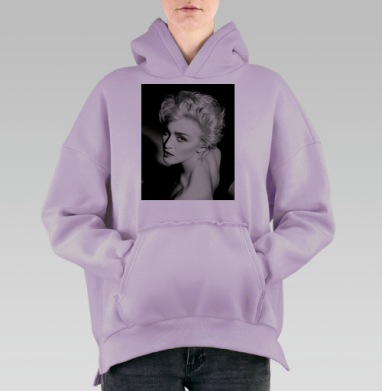 Самоделка, Hoodie Oversize Fiolet, утепленная