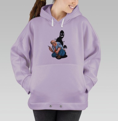 Секьюрити, Hoodie Oversize Fiolet