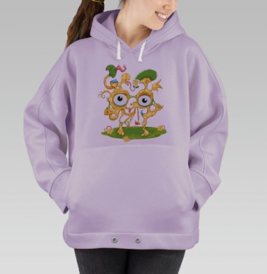 Спрингомонстр, Hoodie Oversize Fiolet